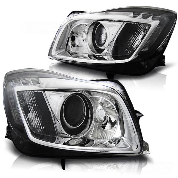 Scheinwerfer DRL LED Tagfahrlicht passend für Opel Insignia Bj. 08-12 Chrom