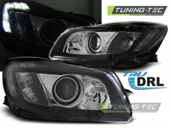 Scheinwerfer DRL LED Tagfahrlicht passend für Opel Insignia Bj. 08-12 Schwarz
