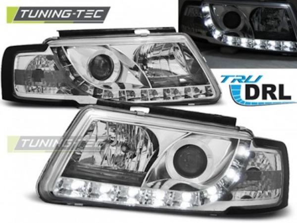 Scheinwerfer DRL LED Tagfahrlicht passend für VW Passat 3B Bj. 96-00 Chrom