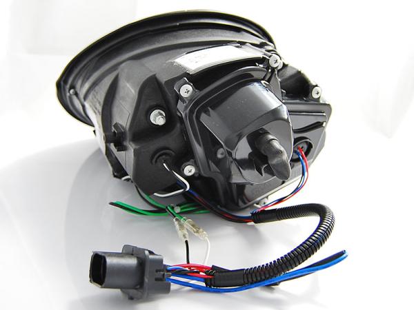 LED Tagfahrlicht Design Scheinwerfer passend für VW New Beetle 98-05 chrom