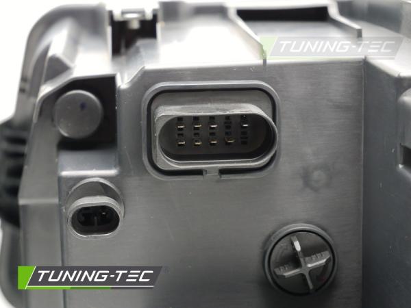 Voll LED Tagfahrlicht Scheinwerfer Set passend für VW T6.1 20-24 schwarz mit dynamischen LED Blinker
