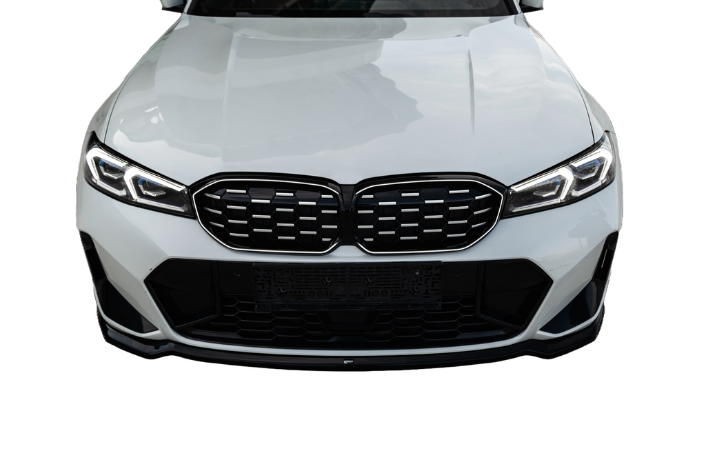 Frontsplitter schwarz glänzend passend für BMW 3er G20/G21 /M340i M-Paket Facelift 2022+ – Ansicht 10