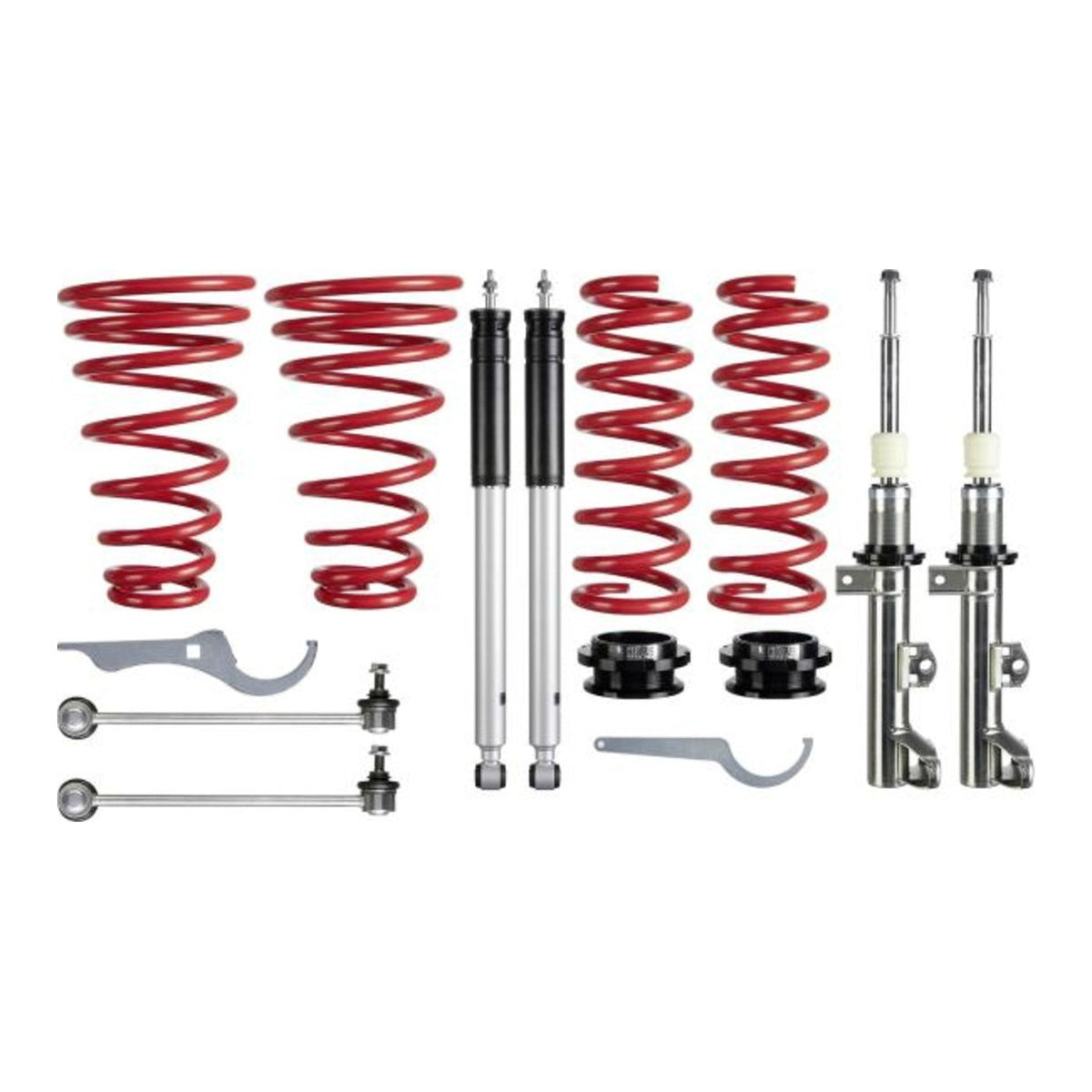 RedLine Gewindefahrwerk passend für Mercedes C- Klasse (W203) Limousine C180/ C200/ C220/ C230/ C240/ C270/ C280/ C320, 00-07, Coupe (CL203) C160