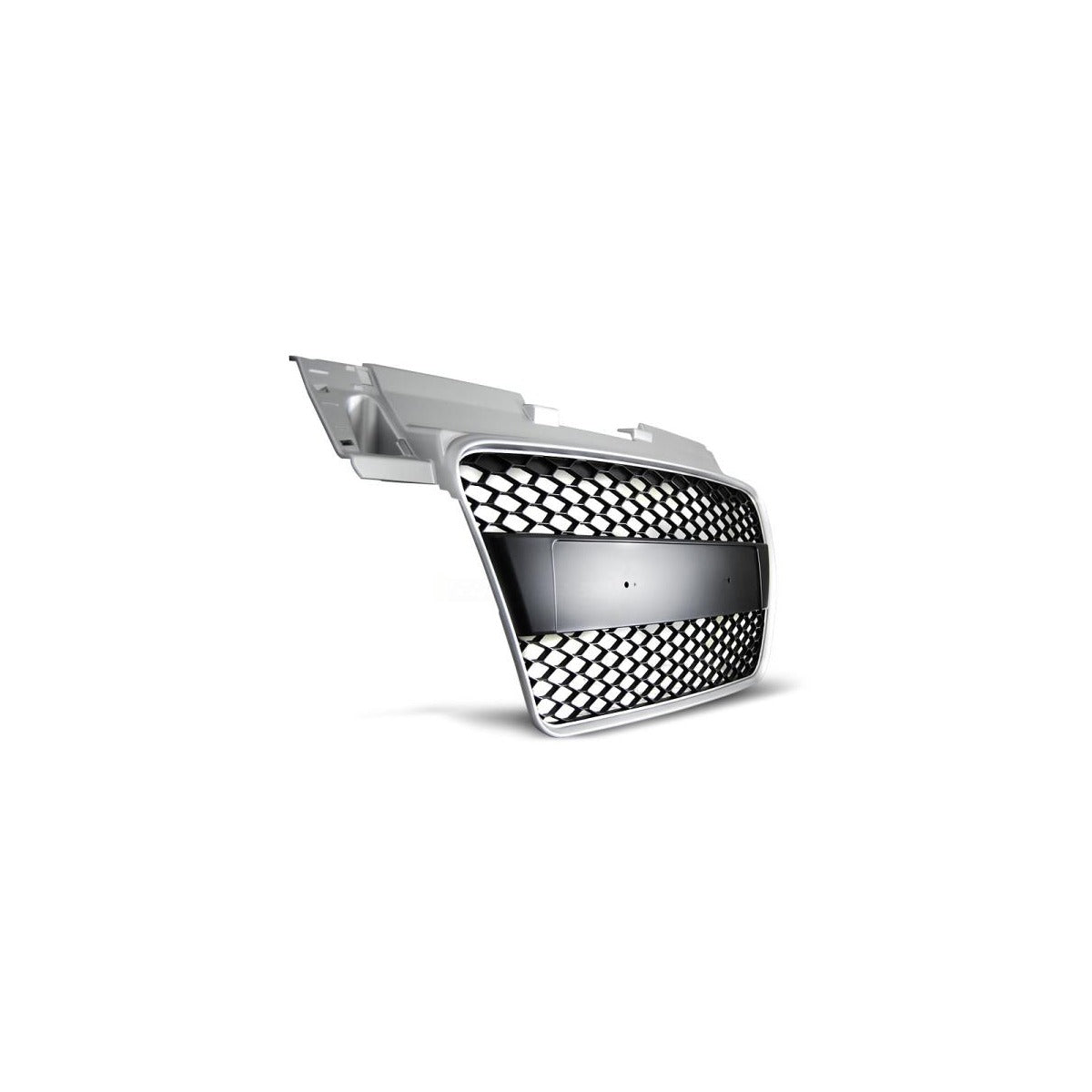 Sportgrill passend für Audi TT 8J Coupe/Roadster 2006–2014, matt silber