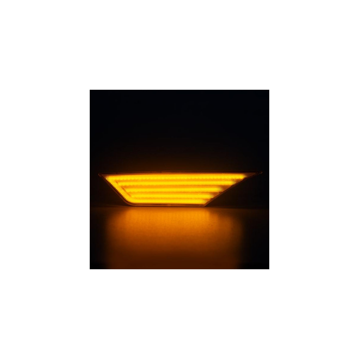 CLIGNOTANTS LATÉRAUX LED verre transparent compatibles avec HONDA Civic X | Type R à partir de 2015-