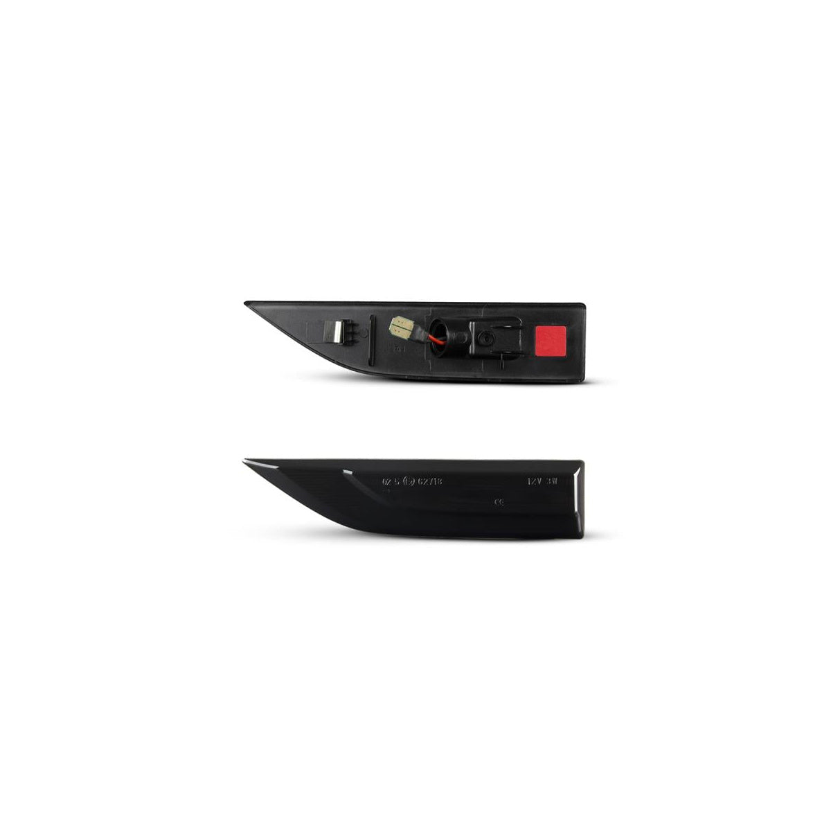 LED Seitenblinker Schwarz passend für VW T6 Transporter Bulli