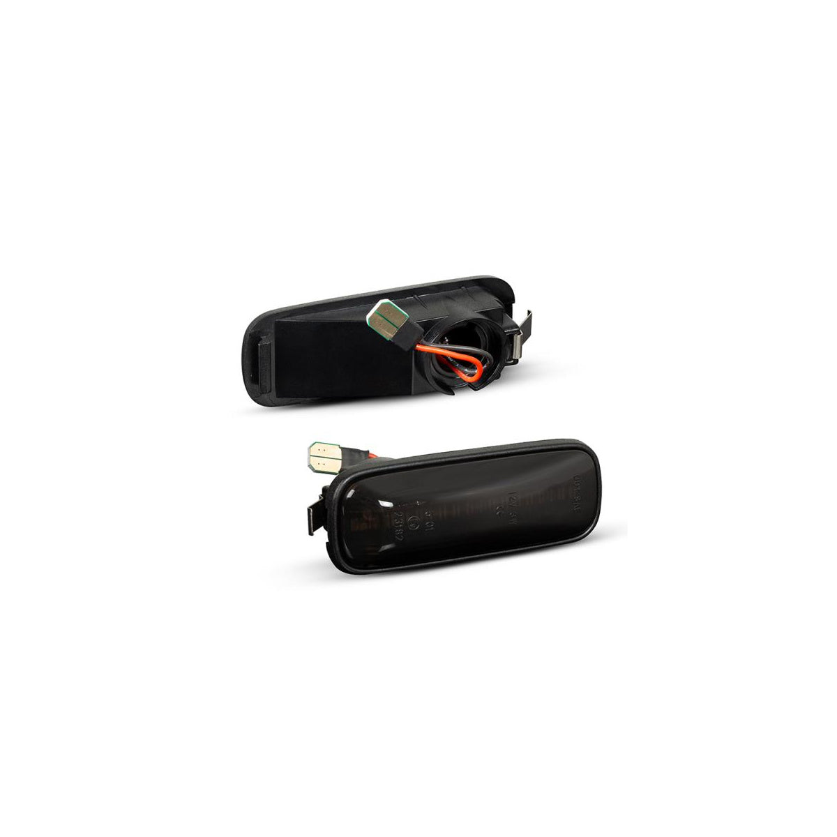 CLIGNOTANTS LATÉRAUX À LED noirs compatibles avec HONDA PRELUDE BB1 - BB9 | BA8 | ANNÉE 92-02