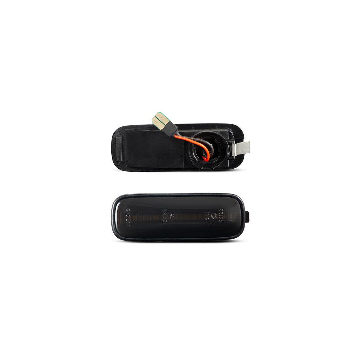 CLIGNOTANTS LATÉRAUX À LED noirs compatibles avec HONDA CIVIC Coupé EJ6 | EJ8 | EM1