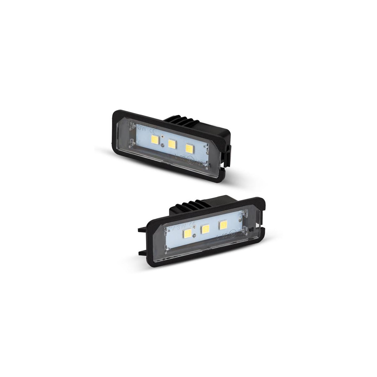 2x éclairage de plaque LED compatible avec VW Golf 5 également compatible GTI *5050