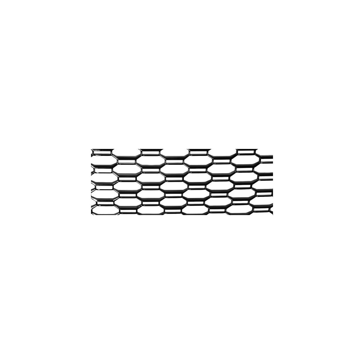 Sportgrill Frontgrill Kühlergrill Wabengrill passend für Audi A4 B9 Grill ohne Emblem ab 16- Schwarz Glanz