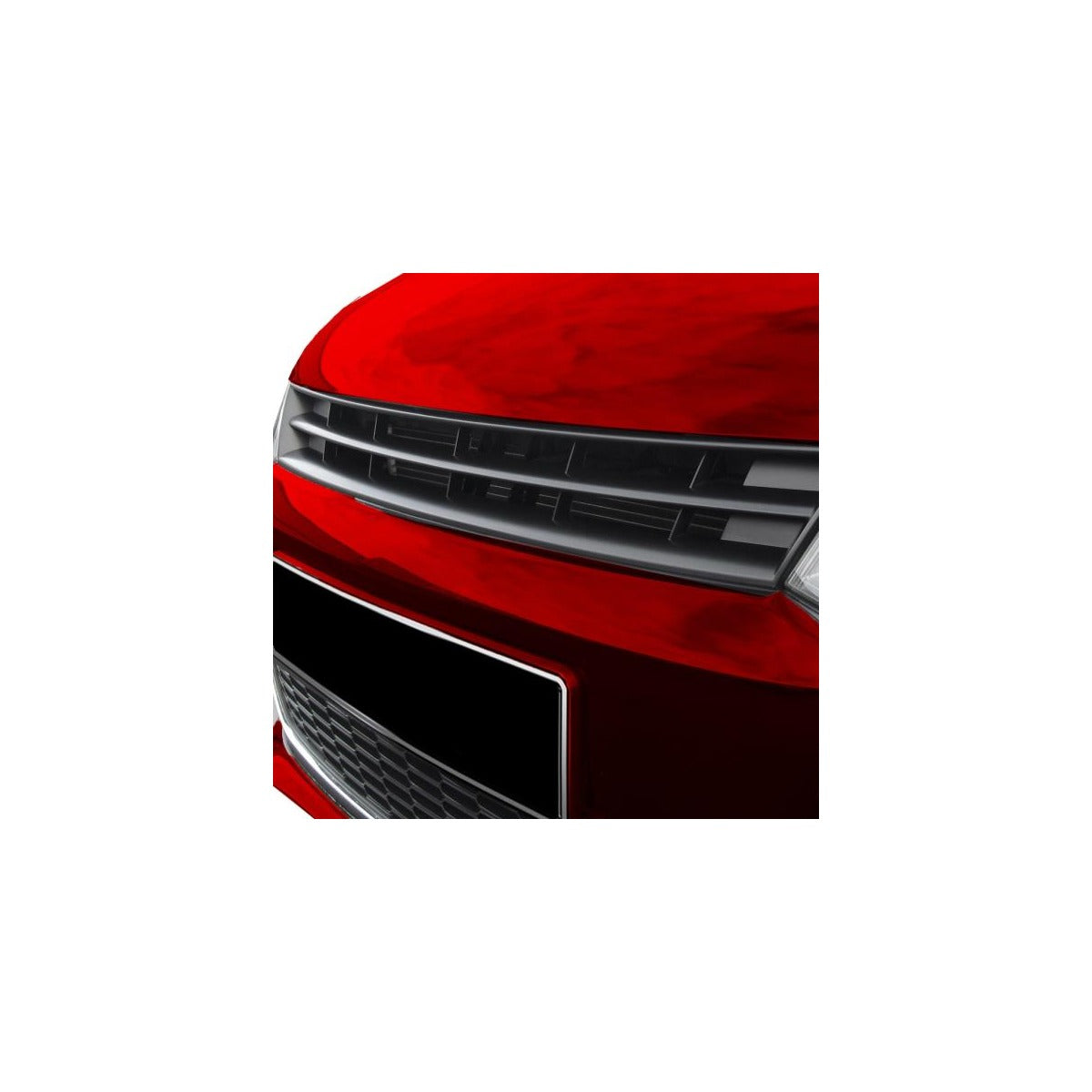 Grille de radiateur calandre avant noir sport compatible avec VW Polo V (6R) y compris GTI