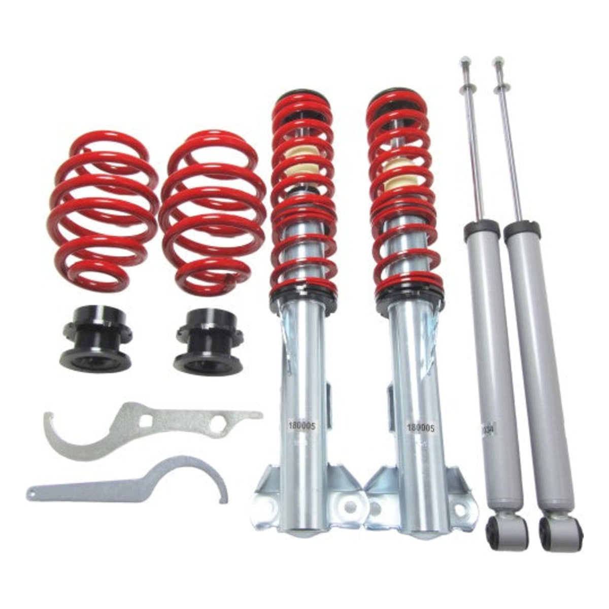 RedLine Gewindefahrwerk passend für BMW E36 4 und 6 Zylinder inkl. Touring-Modelle Baujahr 6.1992 - 2000