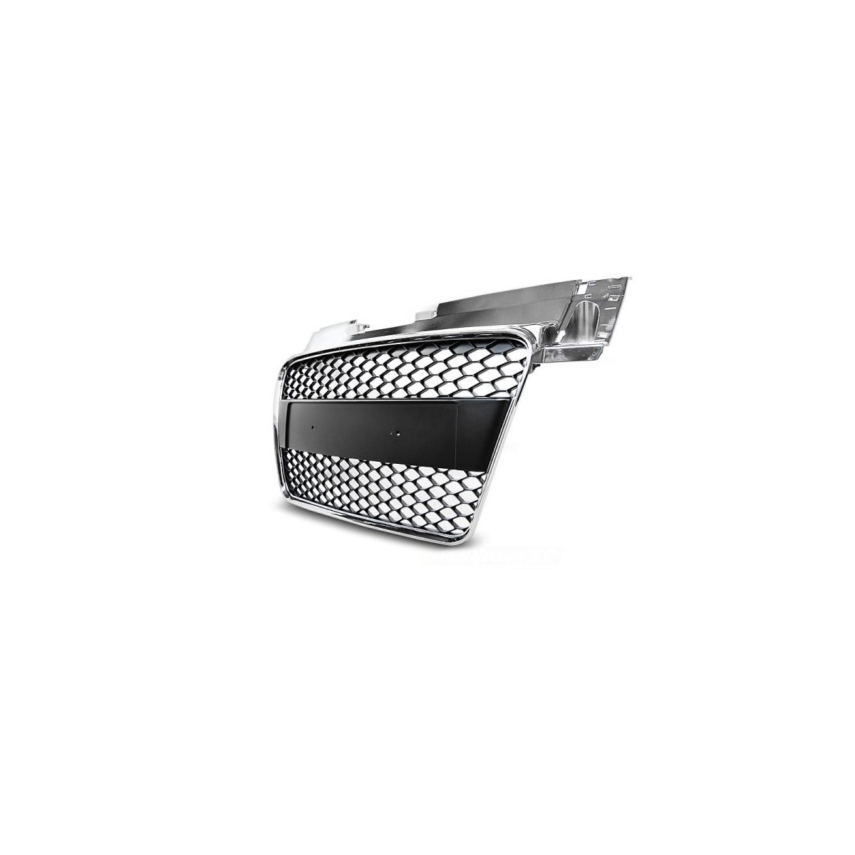 Calandre sport / calandre compatible avec Audi TT 8J Coupé/Roadster 06-14 chrome design nid d'abeille