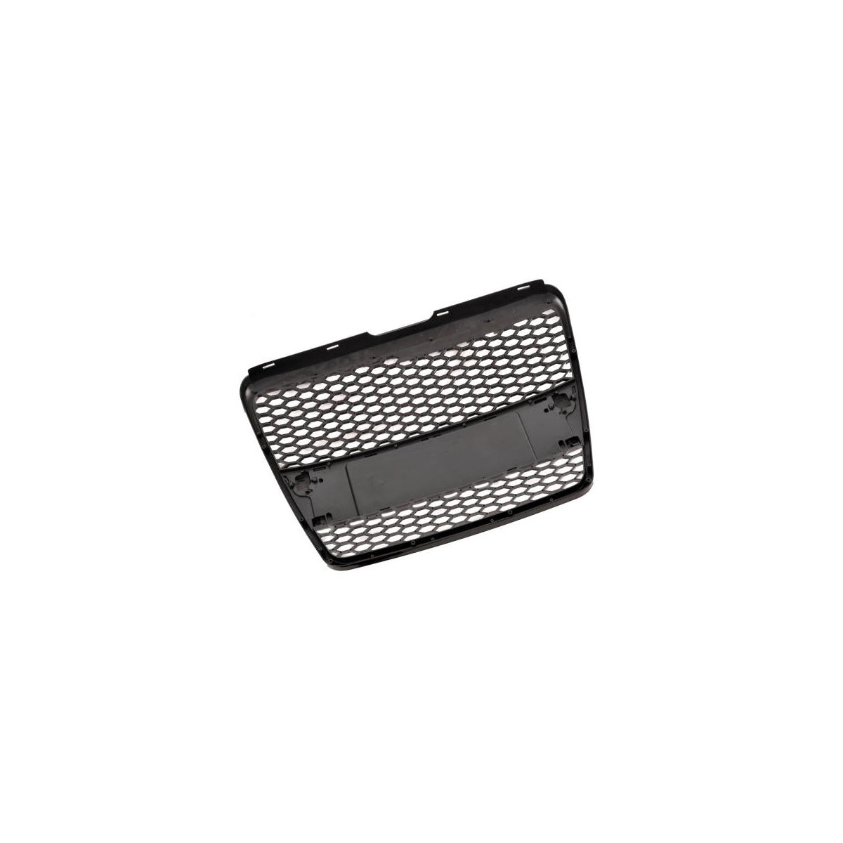 Calandre sport nid d'abeille pour Audi A6 4F 04-08 noir brillant