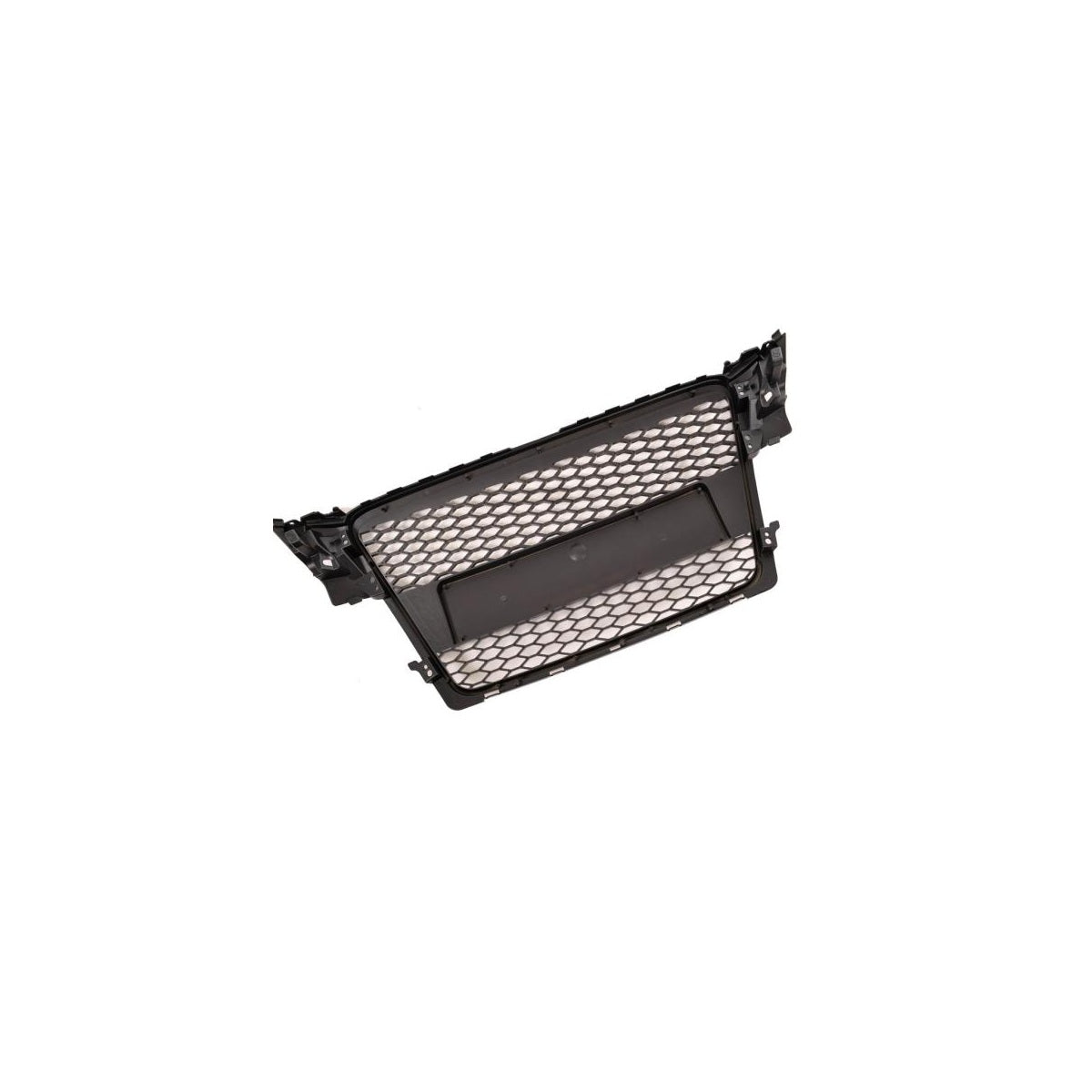 Calandre sport / Calandre compatible pour Audi A4 B8 08-12 noir brillant design nid d'abeille