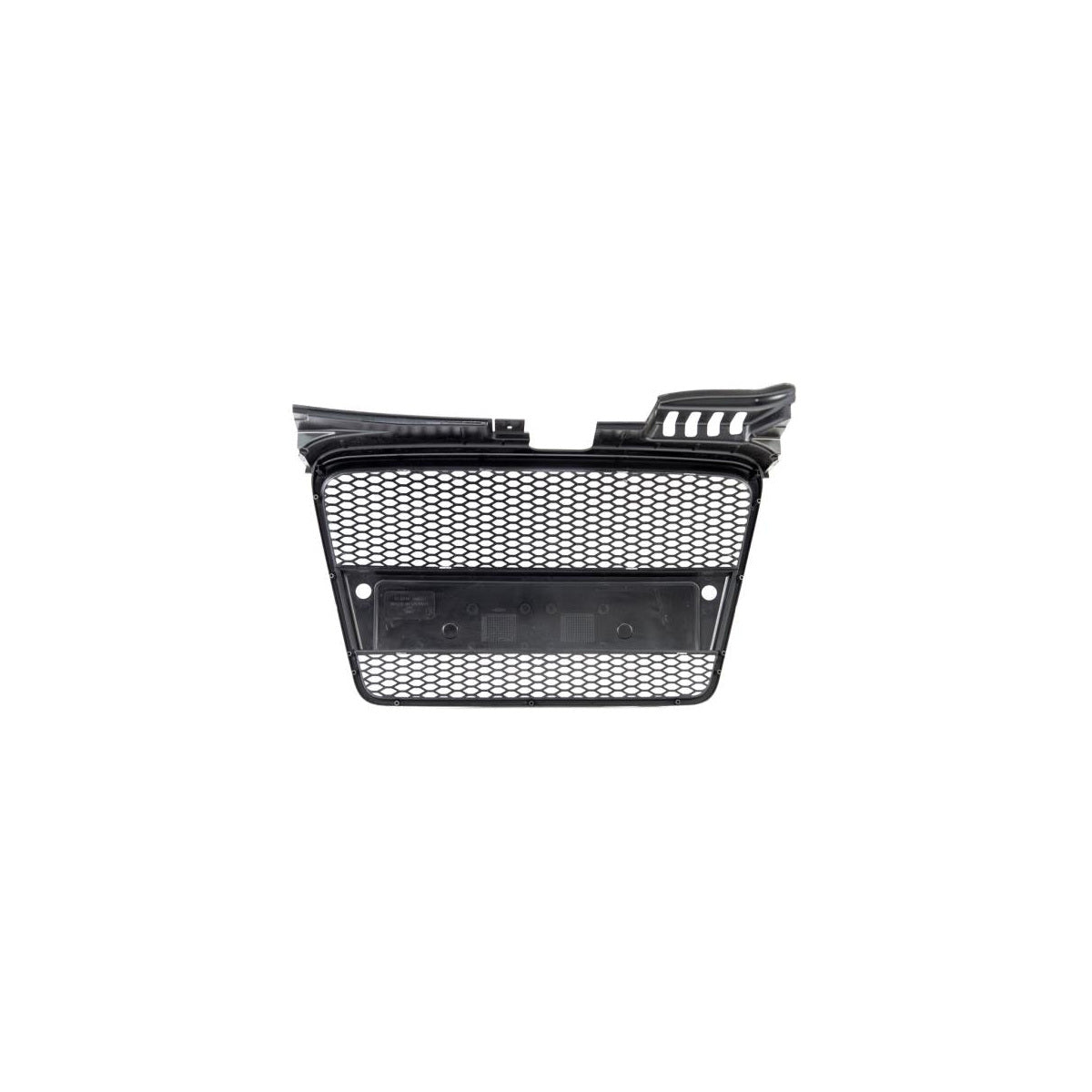 Calandre sport / Calandre compatible pour Audi A4 B7 05-08 noir mat aspect nid d'abeille avec PDC