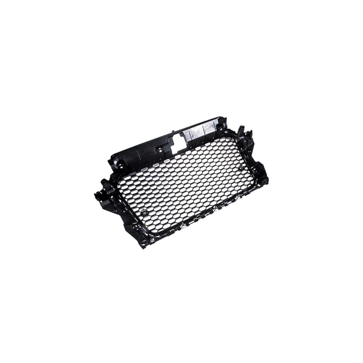 Calandre sport / Calandre adaptée pour Audi A3 8V 12-16 noir brillant en nid d'abeille