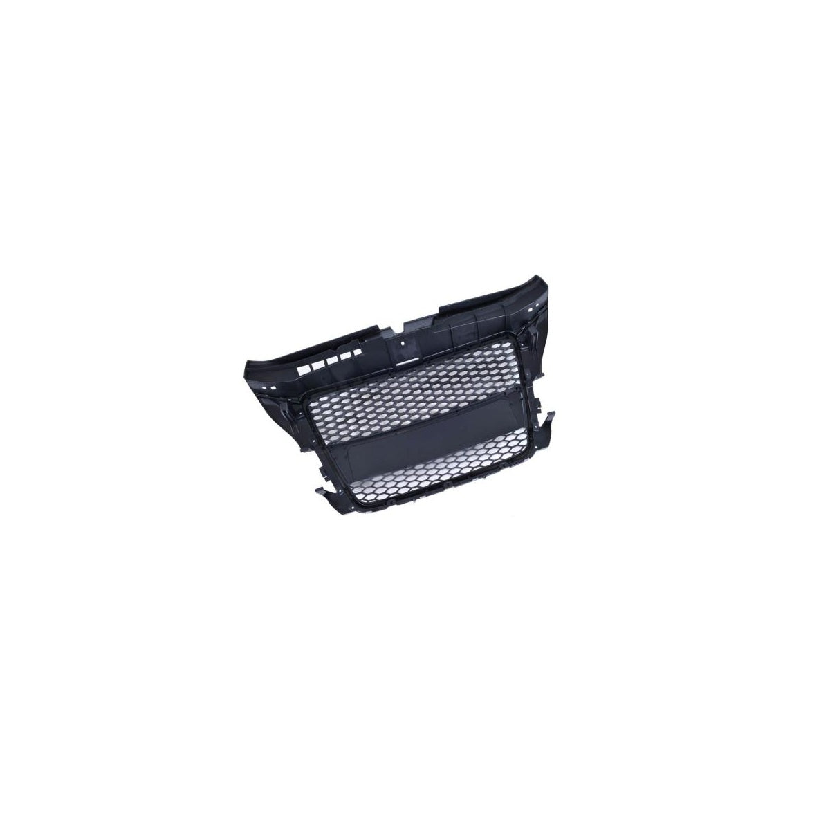Calandre sport / Calandre compatible avec Audi A3 8P Facelift 08-12 noir brillant