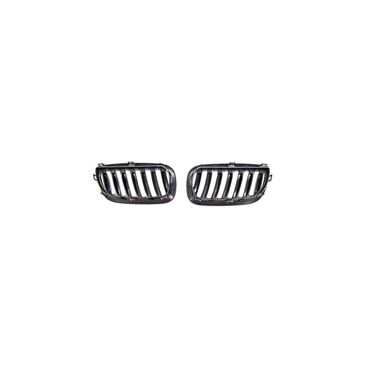 Calandre / Calandre sport adaptée pour BMW X3 E83 03-06 noir brillant