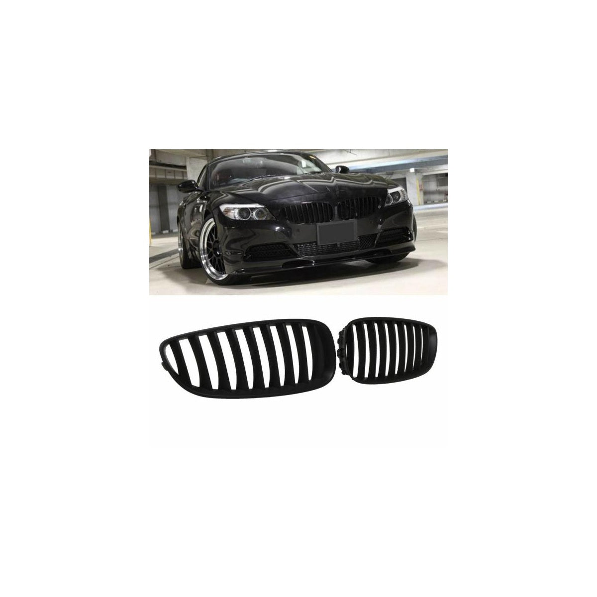 Calandre sport simple pour BMW Z4 E89 noir brillant