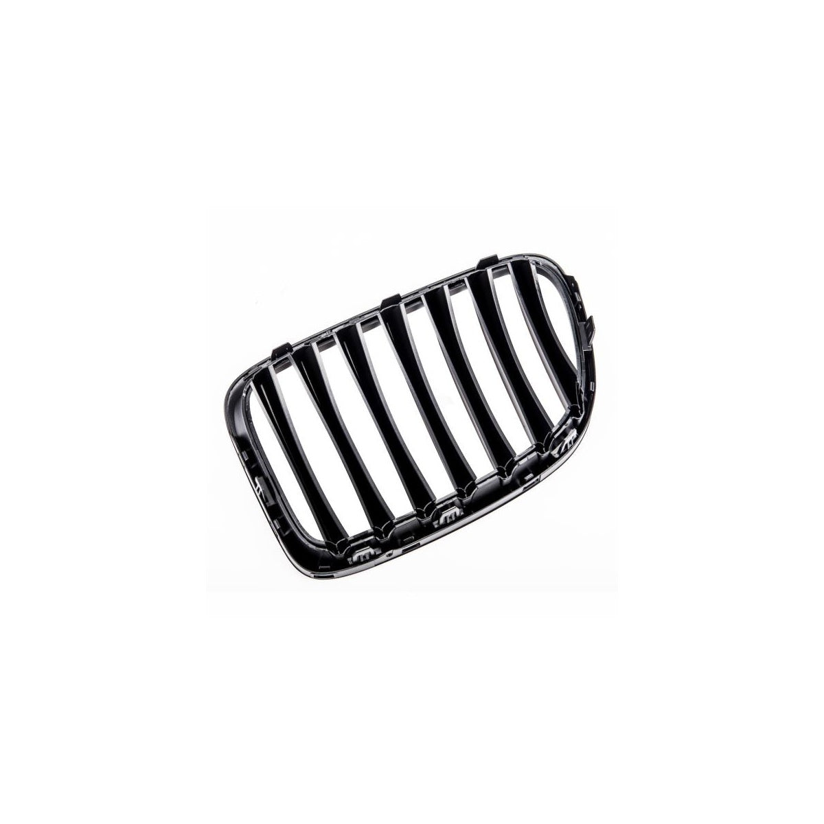 Calandre sport simple pour BMW X1 E84 09-15 noir mat