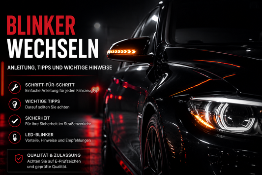 Blinker wechseln – Anleitung, Tipps und wichtige Hinweise