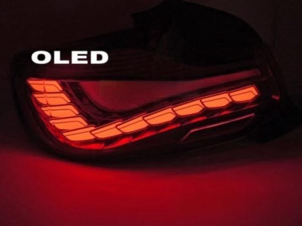 Voll LED Rückleuchten passend für BMW F22 F23 F87 Bj. 14-21 Smoke in OLED Technik