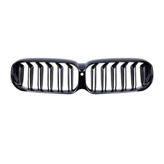 Passend für BMW 5ER G30 G31 LCI SPORT KÜHLERGRILL DOPPELSTEG GLANZ SCHWARZ