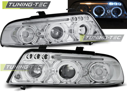 Scheinwerfer Angel Eyes Chrom passend für AUDI A4 01.99-09.00