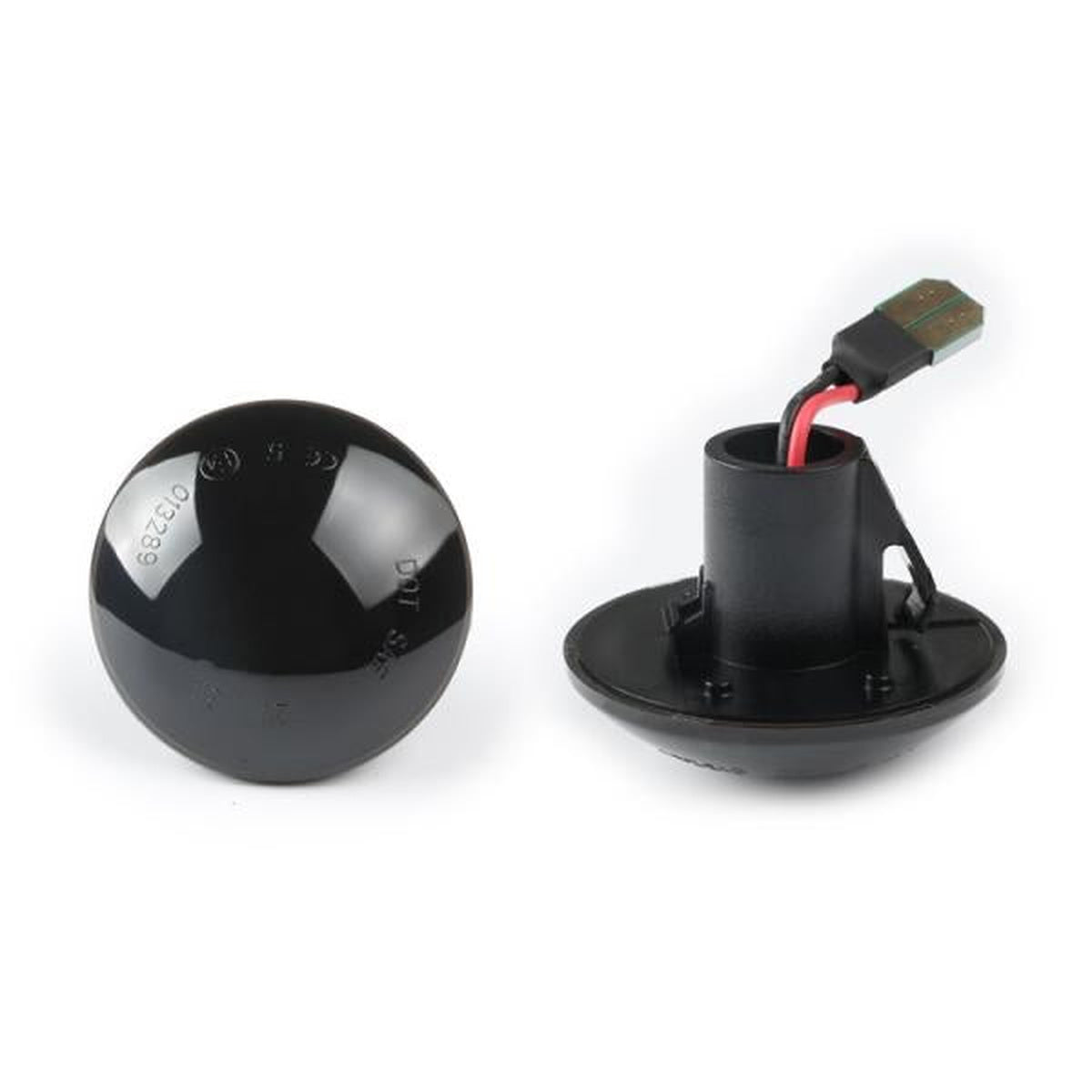 Clignotants latéraux à LED universels pour Range Rover III, L322 | 2002-2012 | Noir