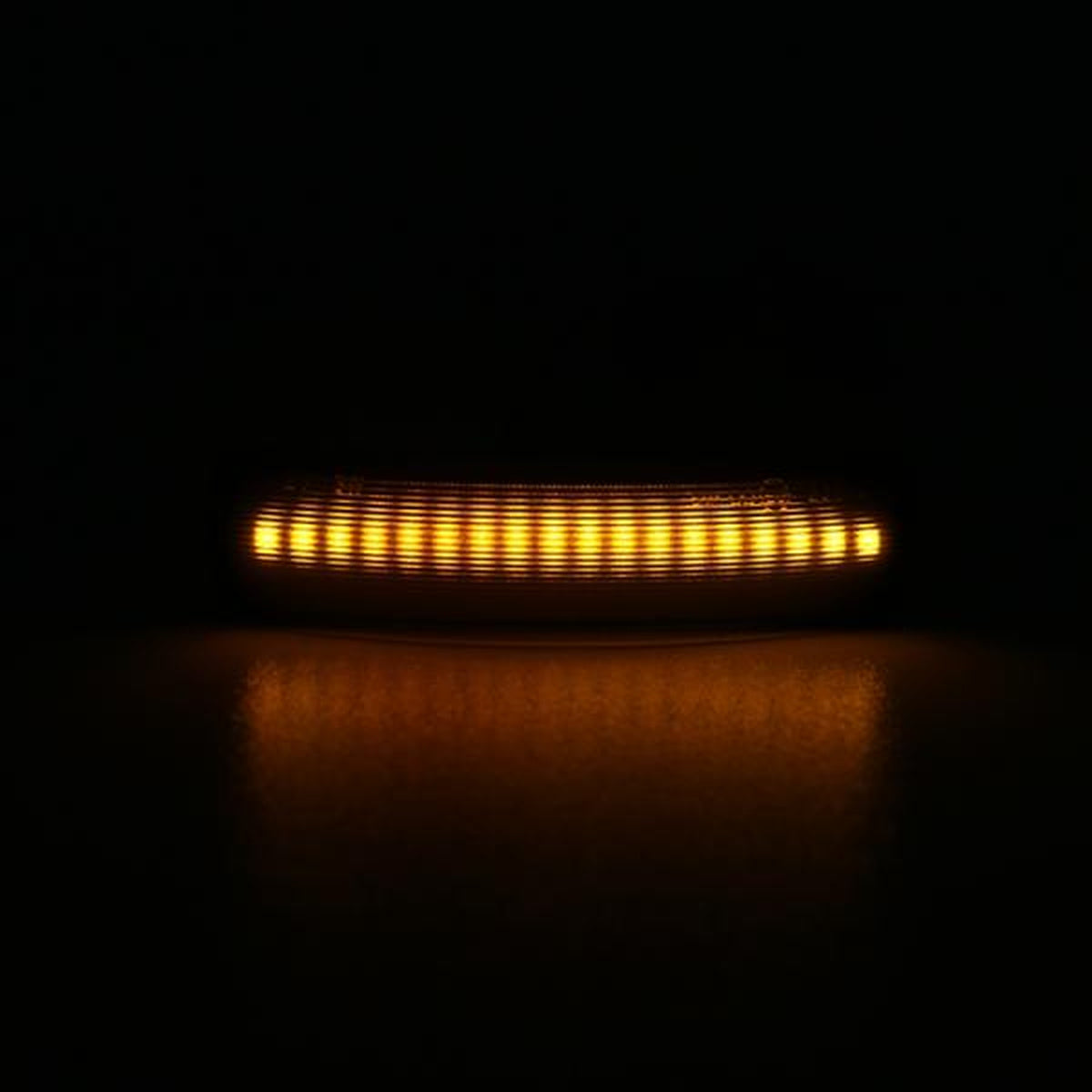 Clignotants latéraux LED noirs compatibles avec LR Discovery III, Freelander II, RR Sport
