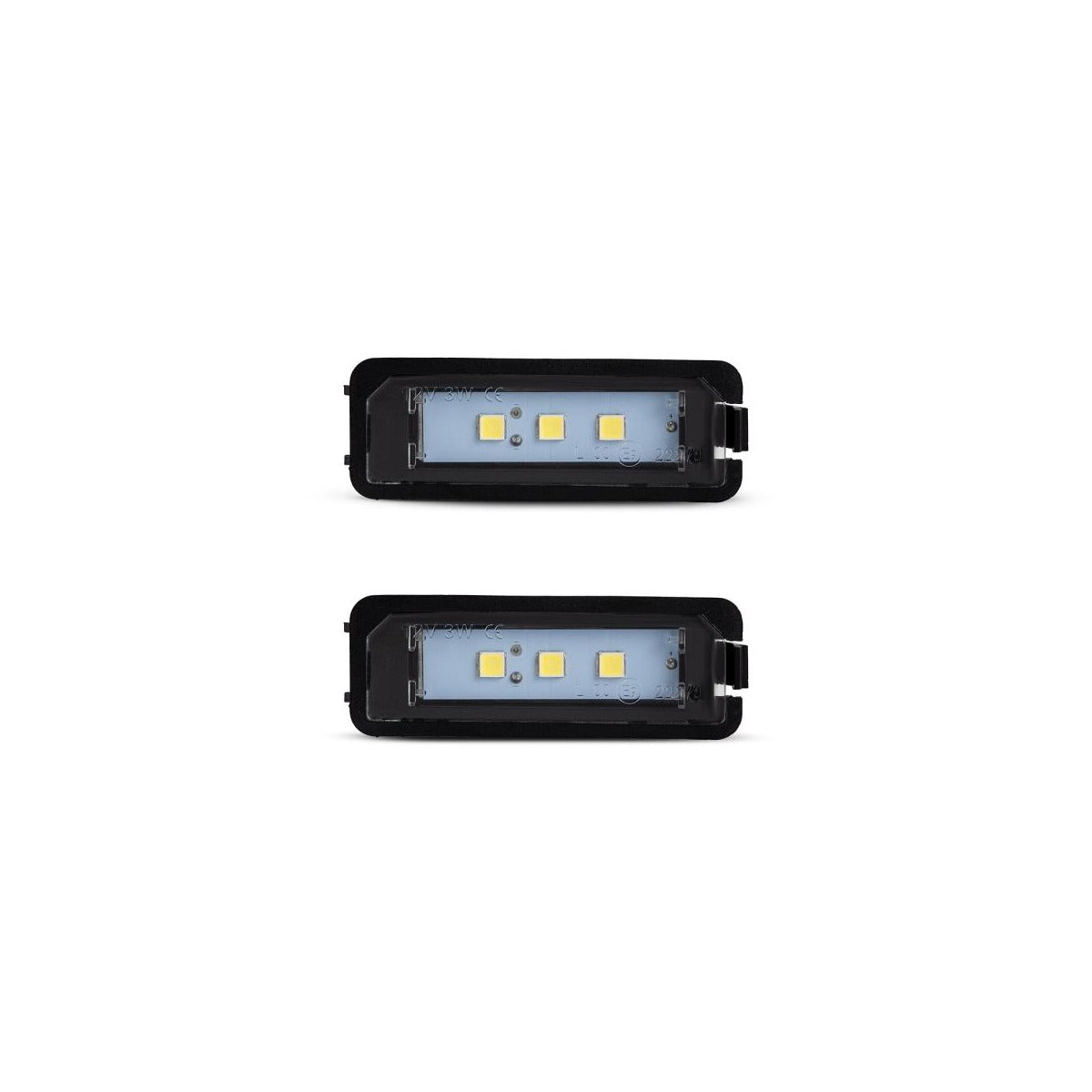 Éclairage de plaque LED compatible avec TOLEDO lampe de plaque d'immatriculation
