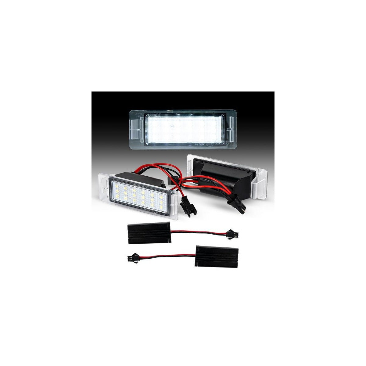 Éclairage de plaque LED compatible avec Trax – à partir de 2013