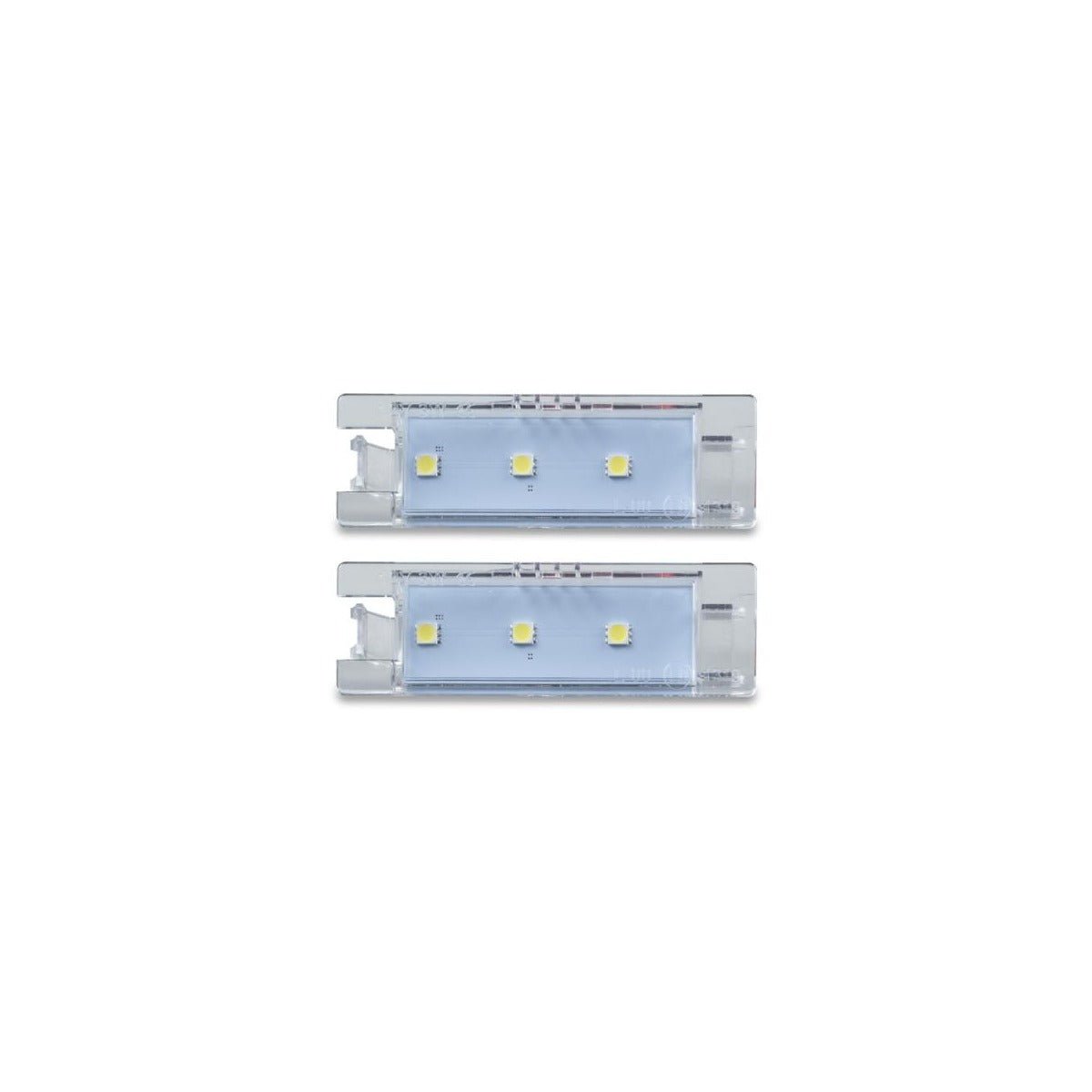 Éclairage de plaque d'immatriculation LED compatible avec Astra H
