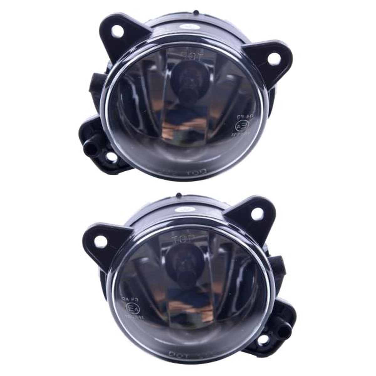 SET Phares antibrouillard HB4 verre clair noir compatible avec VW T5 / Crafter / Polo 9N3
