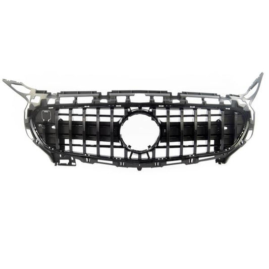 Kühlergrill Frontgrill schwarz passend für Mercedes AMG GT C190 ab 14-17 Sport-Panamericana