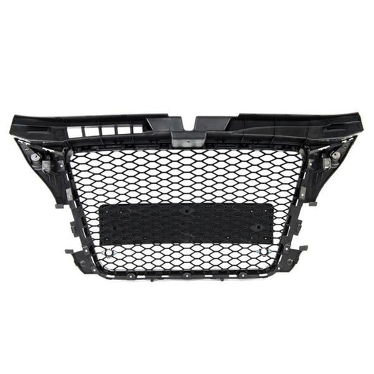 Kühlergrill Waben für PDC Schwarz Glanz passend für Audi A3 8P Facelift 08-13 nicht RS3