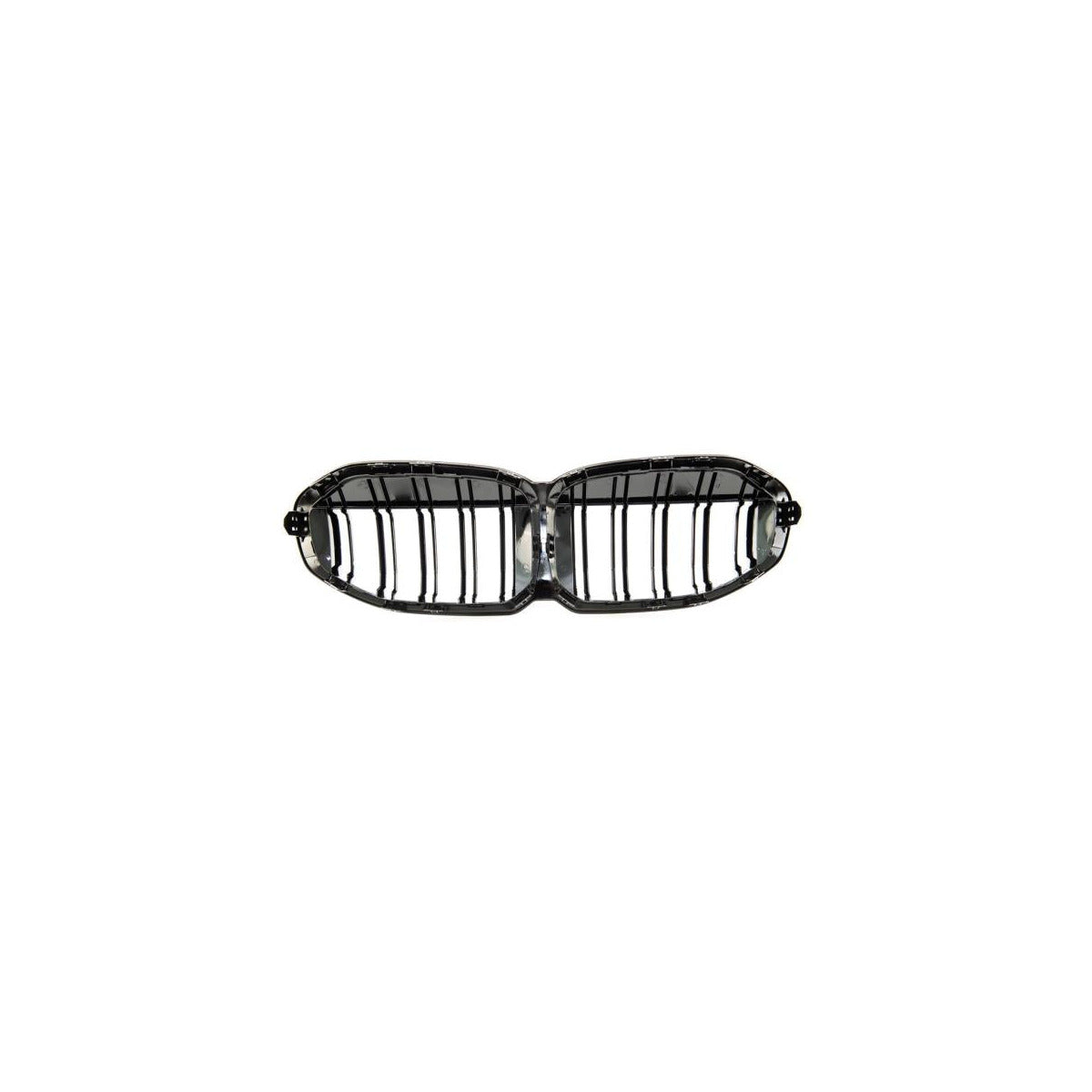 Calandre sport à double barrette noir brillant, compatible avec toutes les BMW Série 1 F40