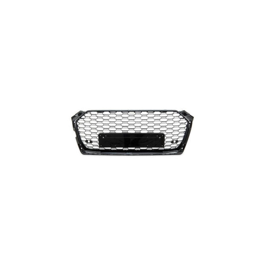 Kühlergrill Wabendesign Grill Schwarz glanz komplett passend für Audi A5 F5 außer RS5
