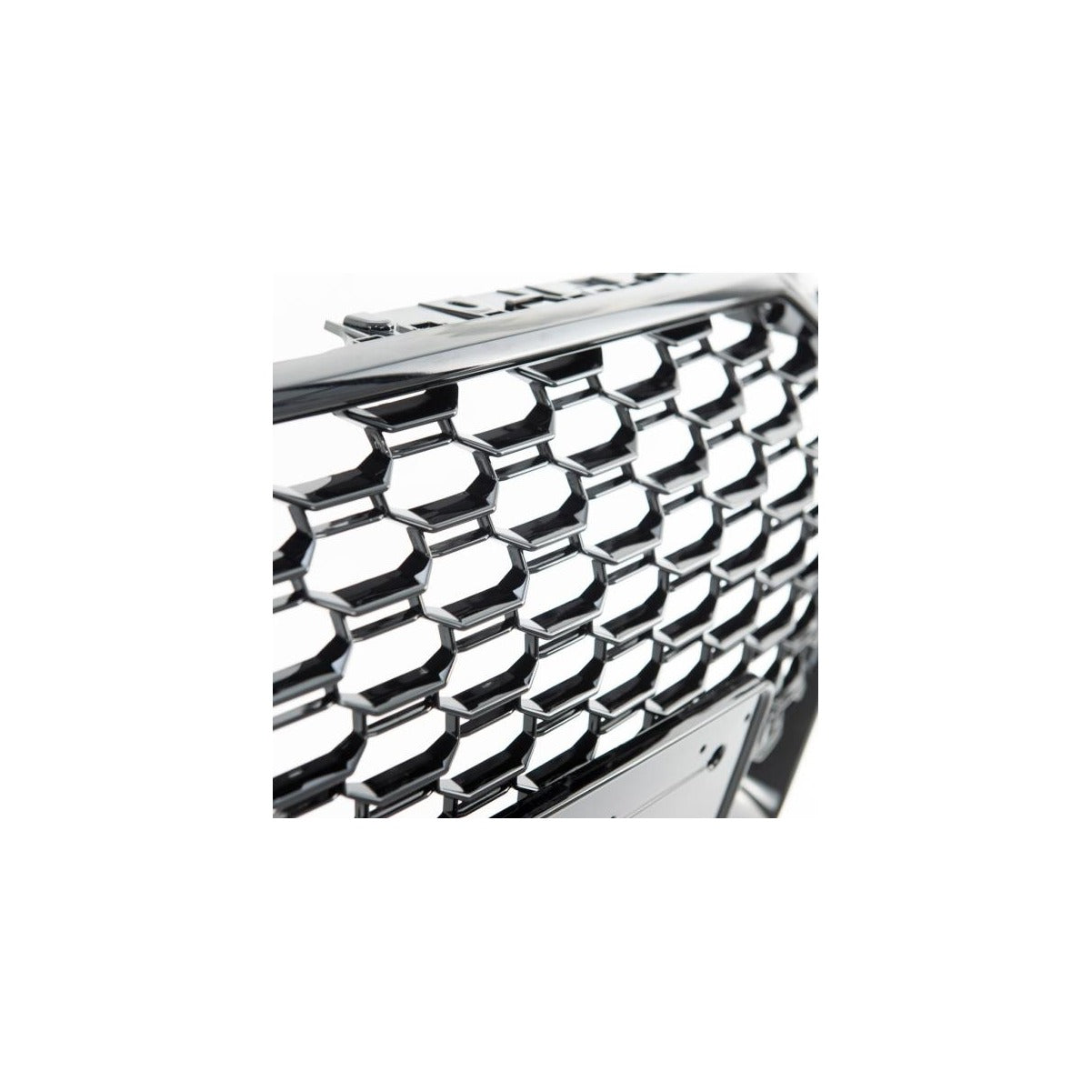 Calandre nid d'abeille noir brillant complète compatible avec Audi A5 F5 sauf RS5