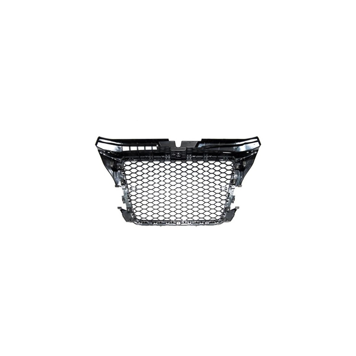 Calandre nid d'abeille noir chrome compatible avec Audi A3 8P Facelift 08-13 sauf S et RS3