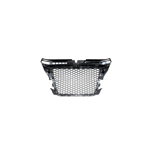 Kühlergrill Wabengrill Schwarz Chrom passend für Audi A3 8P Facelift 08-13 nicht S + RS3