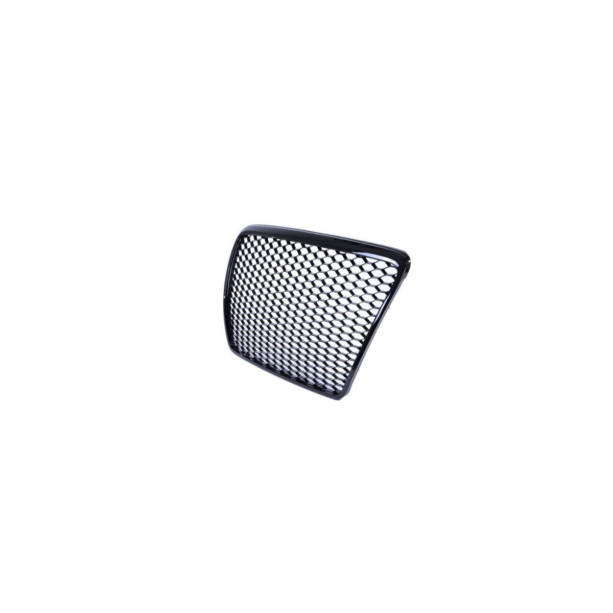 Calandre nid d'abeille noir brillant compatible avec Audi A6 C6 4F Facelift 08-11