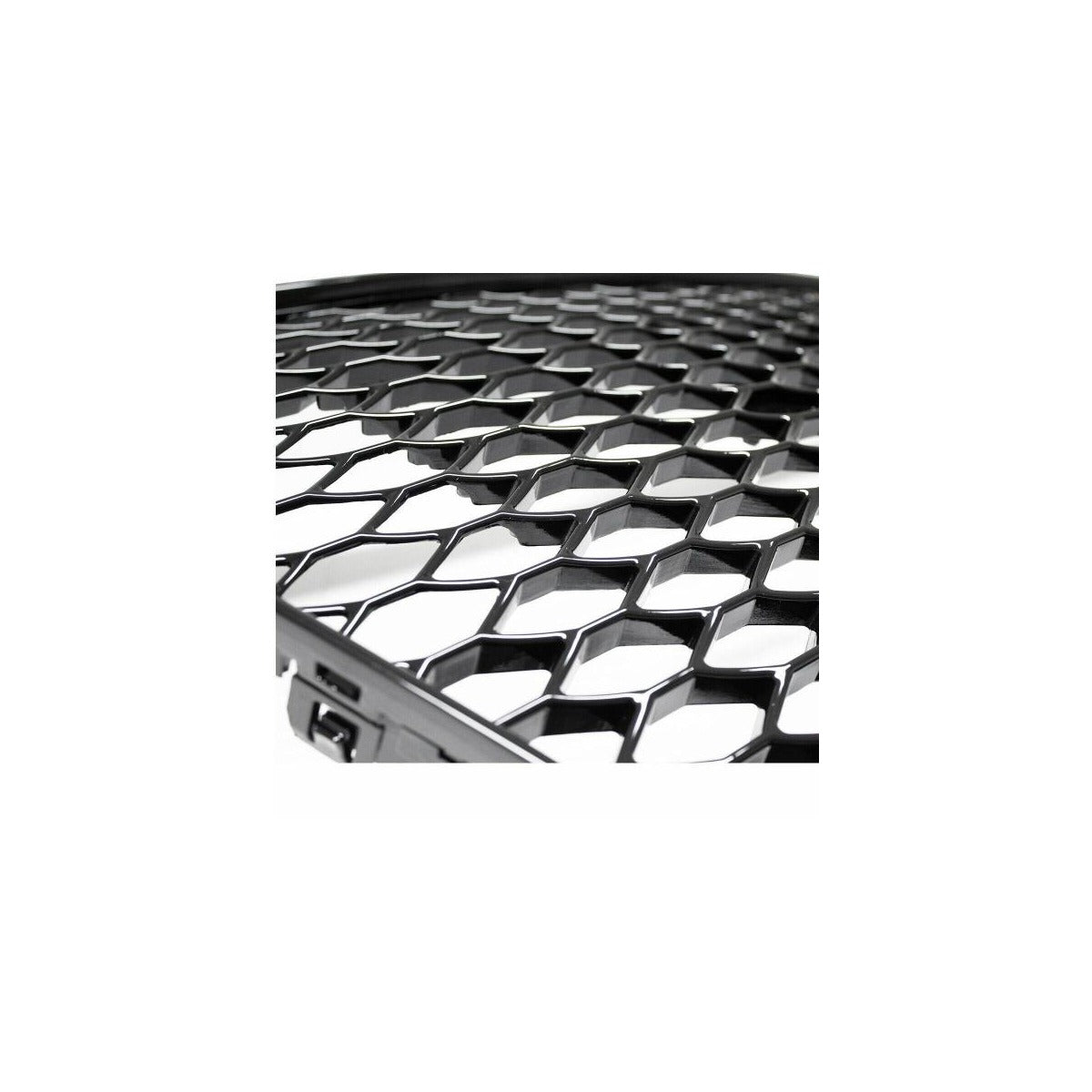 Grille de calandre nid d'abeille noir brillant compatible avec Audi TT 8J 06-16