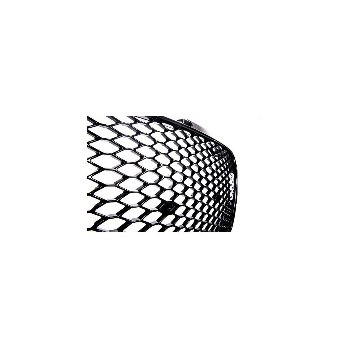 Grille de calandre nid d'abeille noir brillant compatible avec Audi TT 8J 06-16