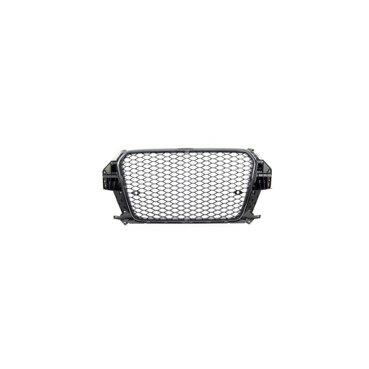 Calandre noir brillant nid d'abeille adaptée pour Audi Q3 8U tous modèles 11-15