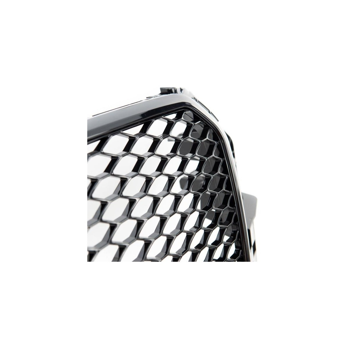 Calandre noir brillant nid d'abeille adaptée pour Audi Q3 8U tous modèles 11-15