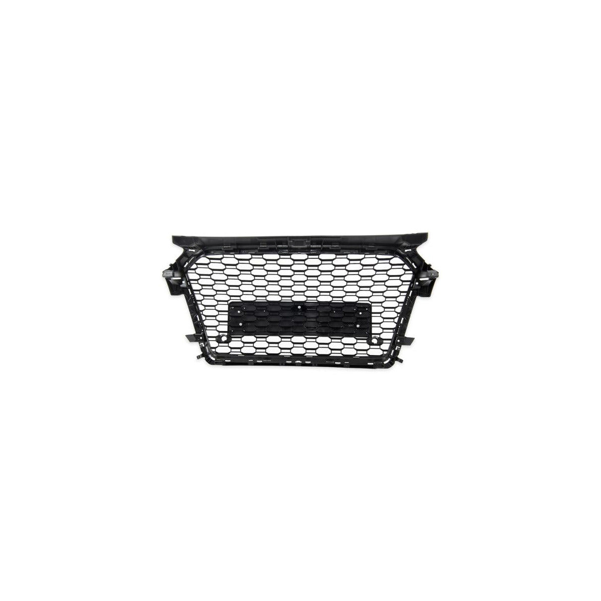 Calandre en nid d'abeille noir brillant pour Audi A1 8X Facelift 2015