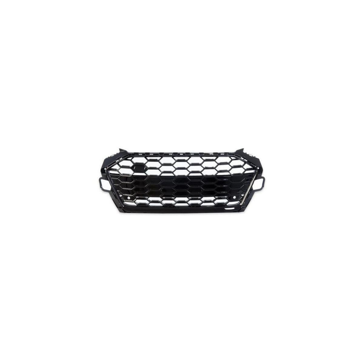 Calandre nid d'abeille large, noir brillant, compatible avec Audi A4 B9 Facelift avec S Line