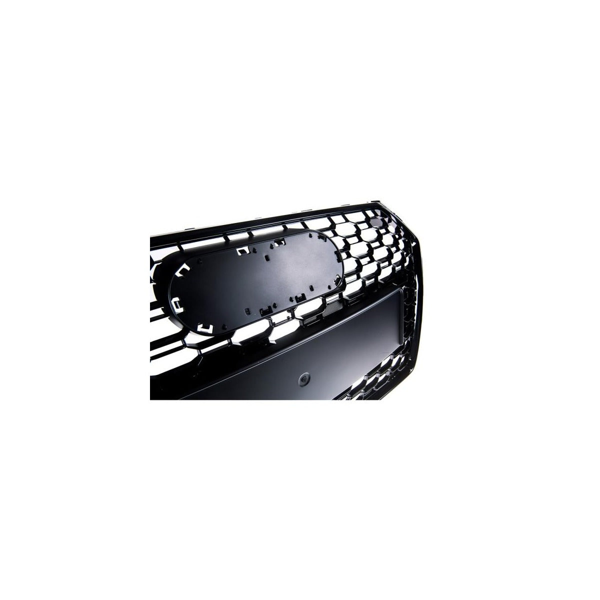 Calandre nid d'abeille noir brillant pour Audi A4 B9 Facelift à partir de 2015, sauf RS4
